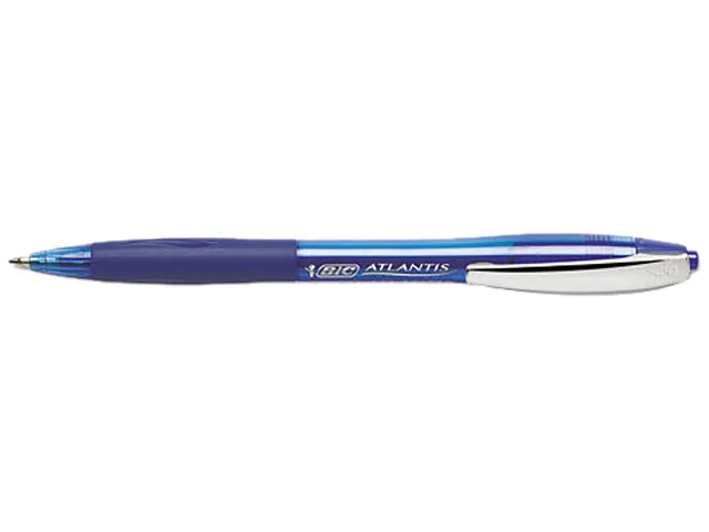 BIC BIC VCG11BE Atlantis Ballpoint Pen Blue Medium 1.0mm Dozen — product photo