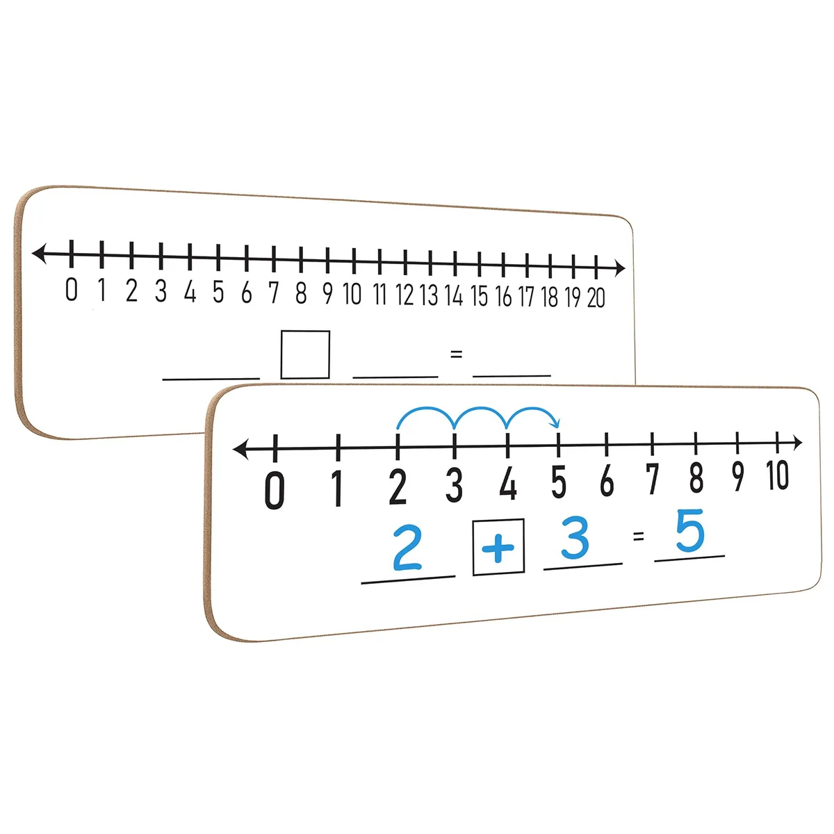  Scribbledo Number Line Board 12x4 Double Sided 0-10 0-20 — product photo