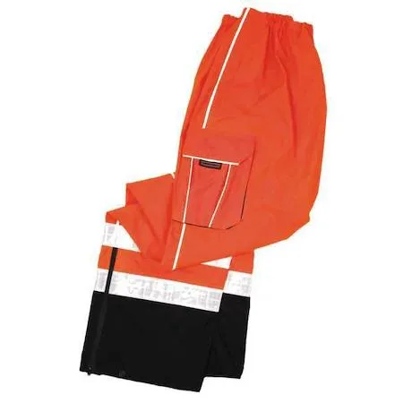KISHIGO KISHIGO RWP107-L-XL Rain Pant, Orange, XL, 30 in inseam, 42 in waist — product photo