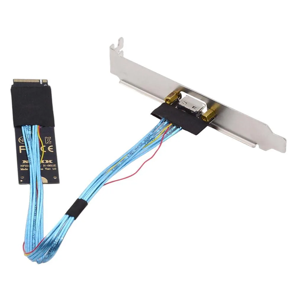 Fervit Fervit M.2 M-Key to Oculink SFF-8612 Cable 30cm with Bracket — product photo