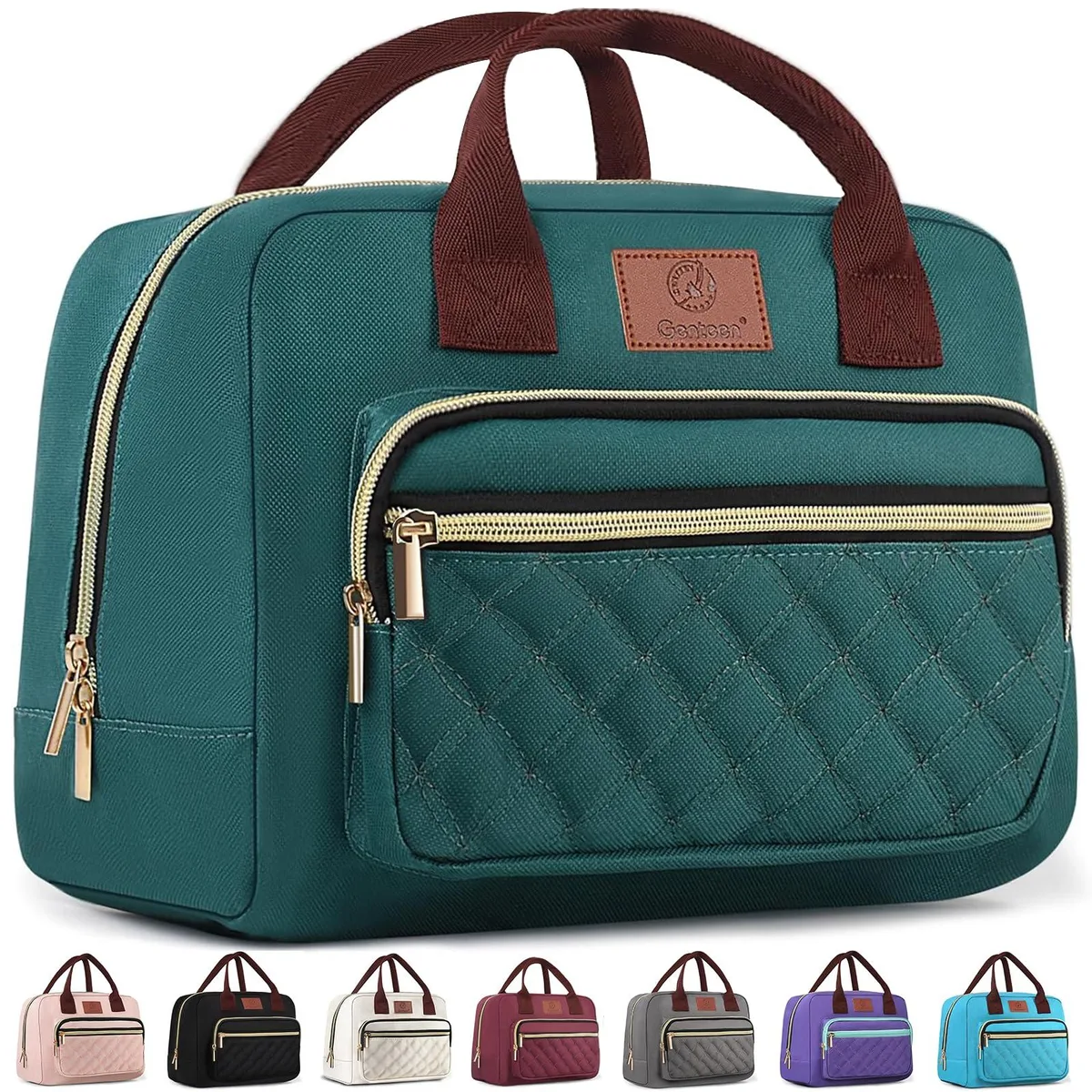 No Sew No Sew O0055 Insulated Lunch Bag Lake Green — product photo