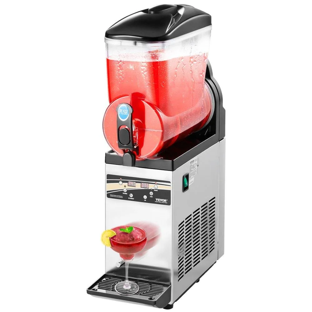 VEVOR VEVOR X-150 15L Slushy Machine 60 Cups Stainless Steel — product photo