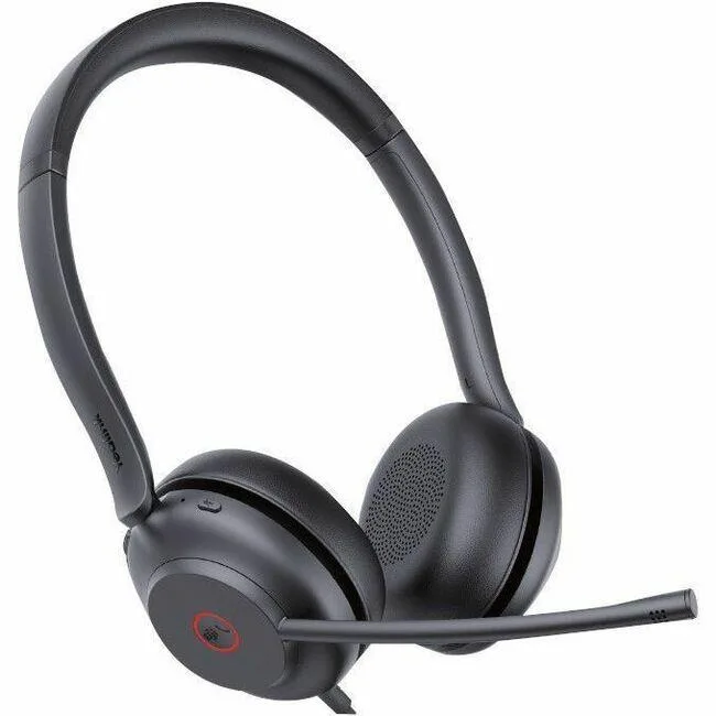 Yealink UH35 wired headset with dual earcups and microphone boom