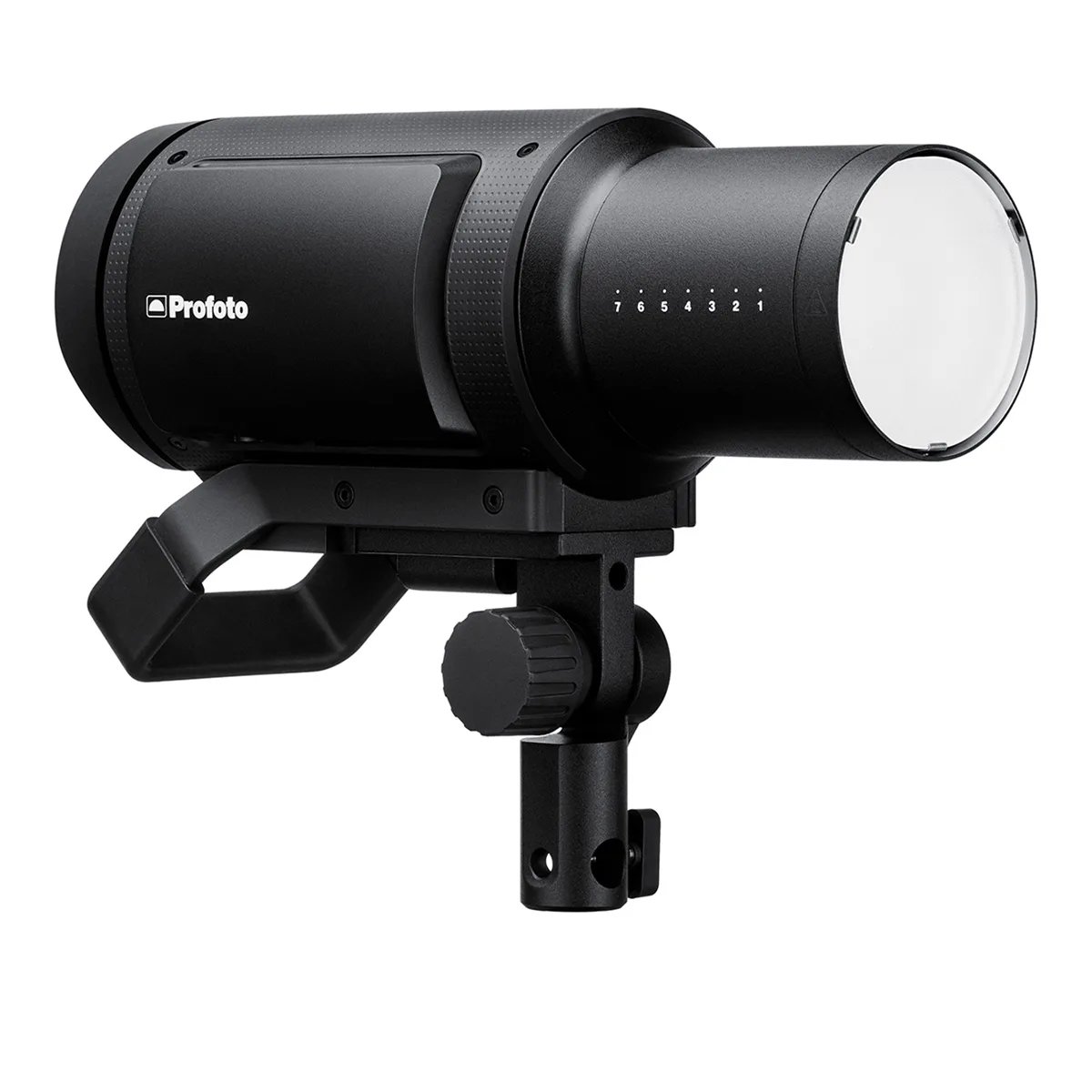 Profoto Pro-B3 750Ws battery monolight kit in dark housing with integrated handle and flash tube visible