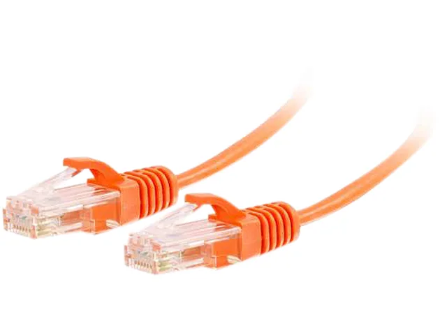 Cables To Go Cables To Go 01176 Cat6 network ethernet cable 3 ft orange — product photo