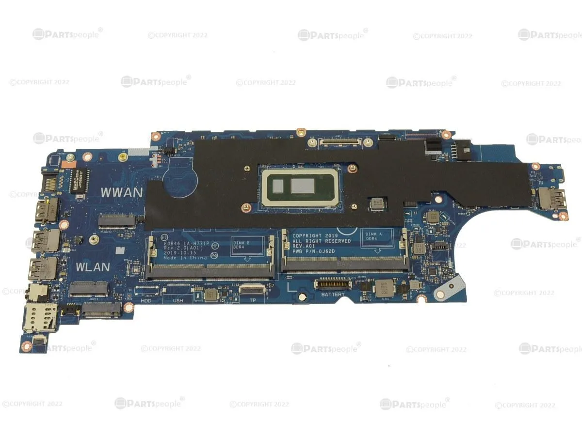 DELL DELL Latitude 5400 Chromebook Motherboard 59NR0 i5-8265U 1.6GHz — product photo