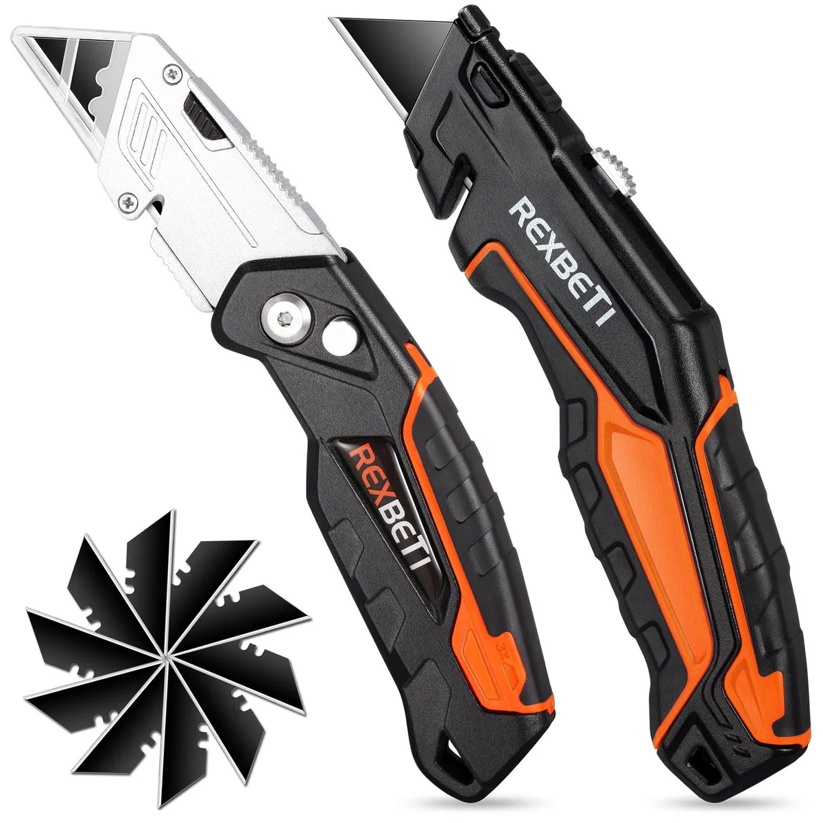 Cricut REX056 2-pack utility knife set 18 SK5 blades general craft — product photo