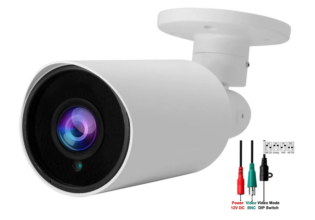 Evertech USA Evertech USA CCTV Camera Bullet 1080p 2.8-12mm 114ft White — product photo