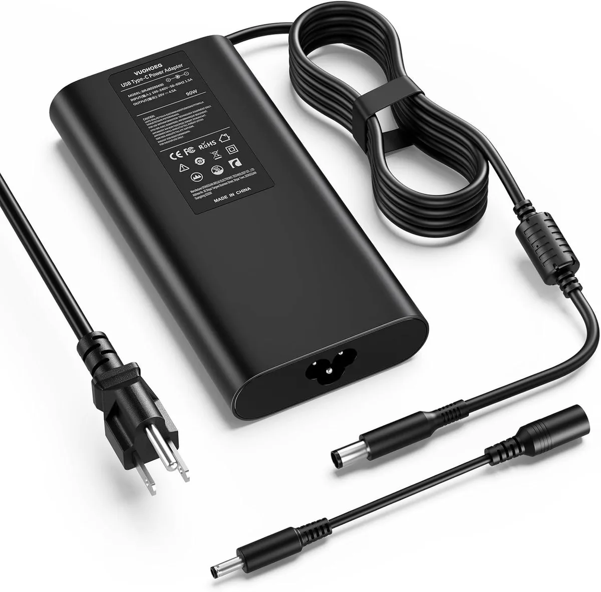 Batianda Batianda 90W/65W AC Adapter 19.5V 4.62A 7.45mm+4.53mm Non-USB-C — product photo