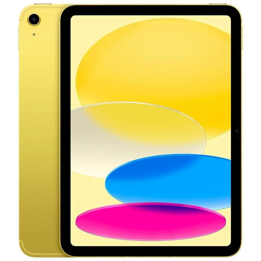 Apple Apple iPad 10th Gen A2757 64GB Yellow tablet — product photo