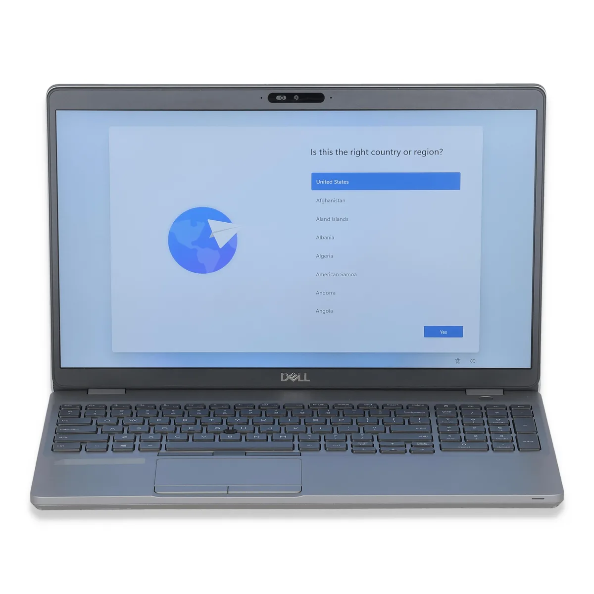 DELL DELL Precision 3551 laptop i5 10th Gen 6-core 8GB 250GB NVME Windows 11 Pro — product photo