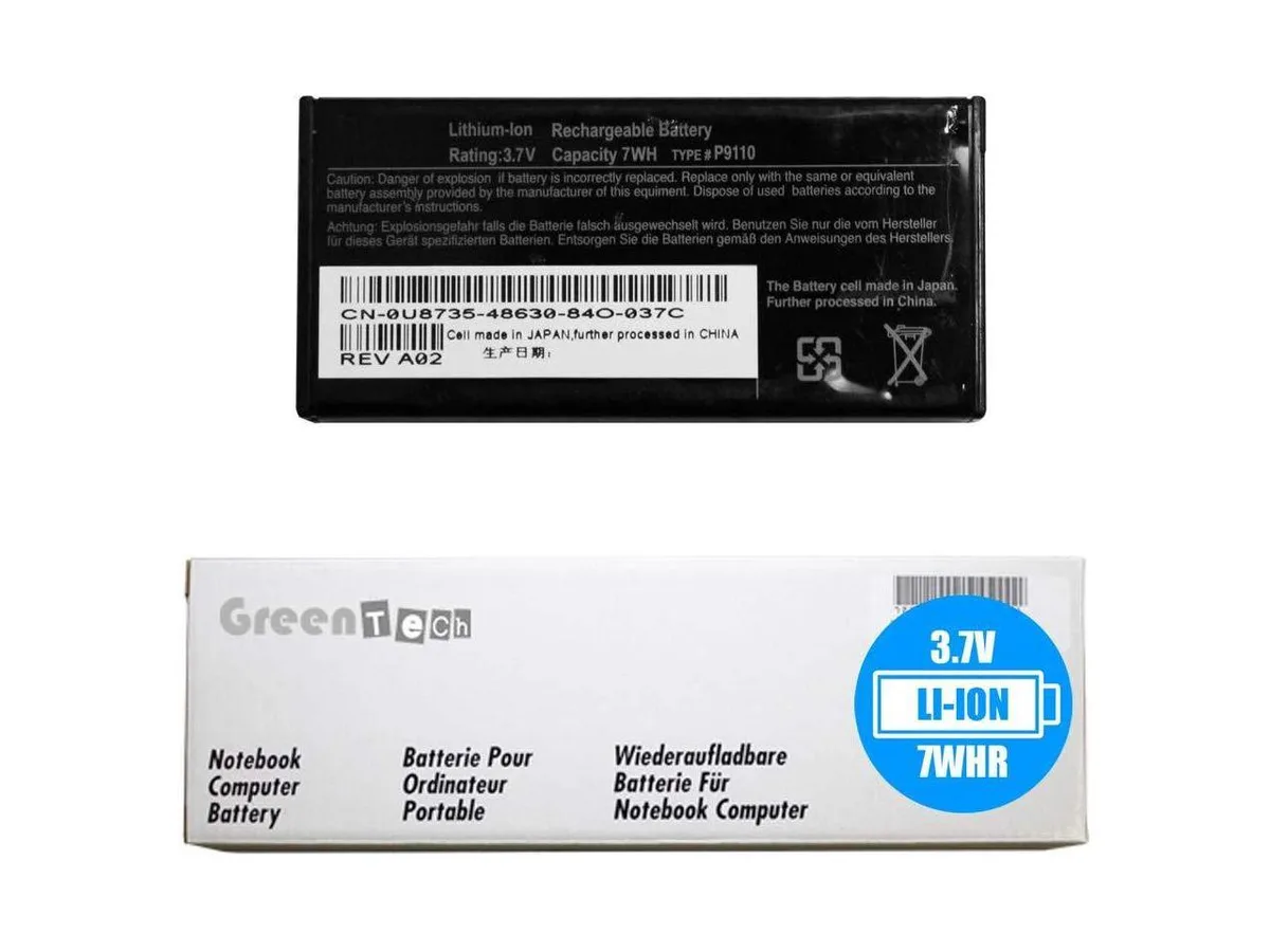 NShi NShi FR463 P9110 RAID controller battery 3.7V 7Whr — product photo