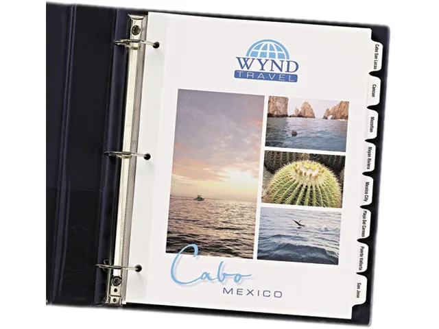 Avery Avery 11554 Customizable Print-On Dividers 8-Tab Letter 25 Sets — product photo
