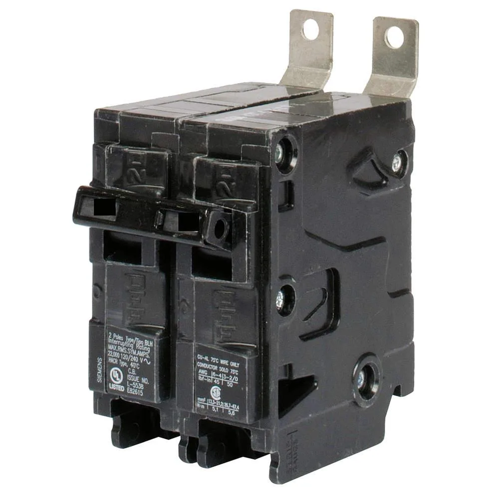 SIEMENS SIEMENS B225 Miniature Circuit Breaker BL Series 25A 2 Pole 120/240V AC — product photo