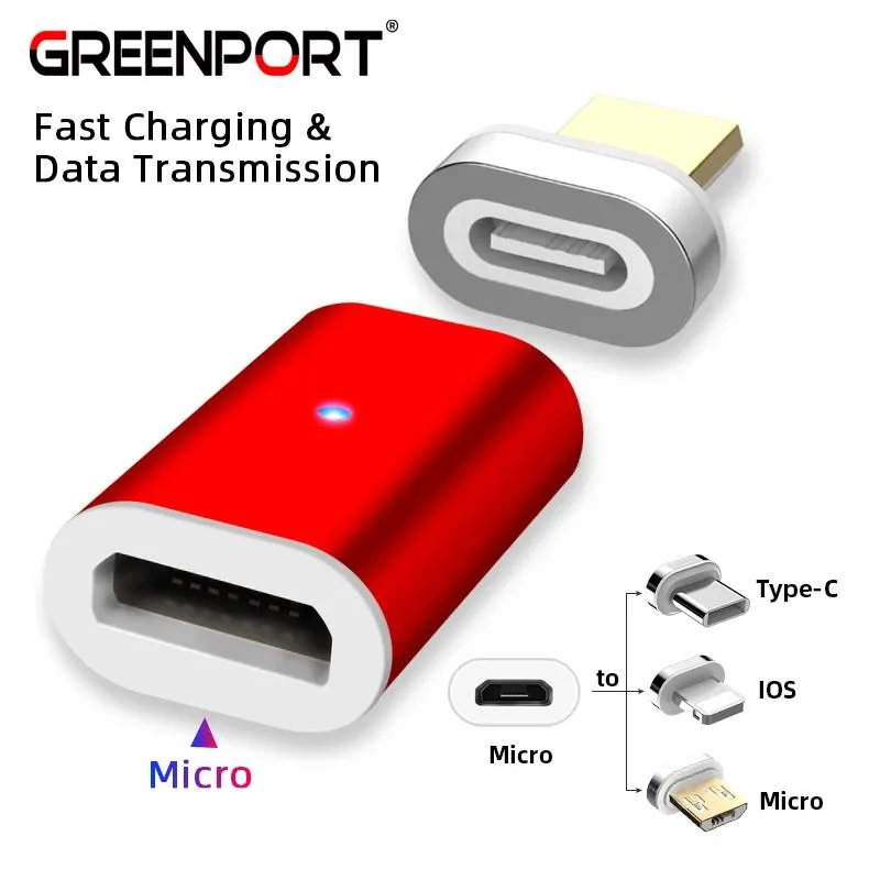 Hetai Tech Hetai Tech Micro USB Magnetic Adapter 20*11*6.5mm — product photo