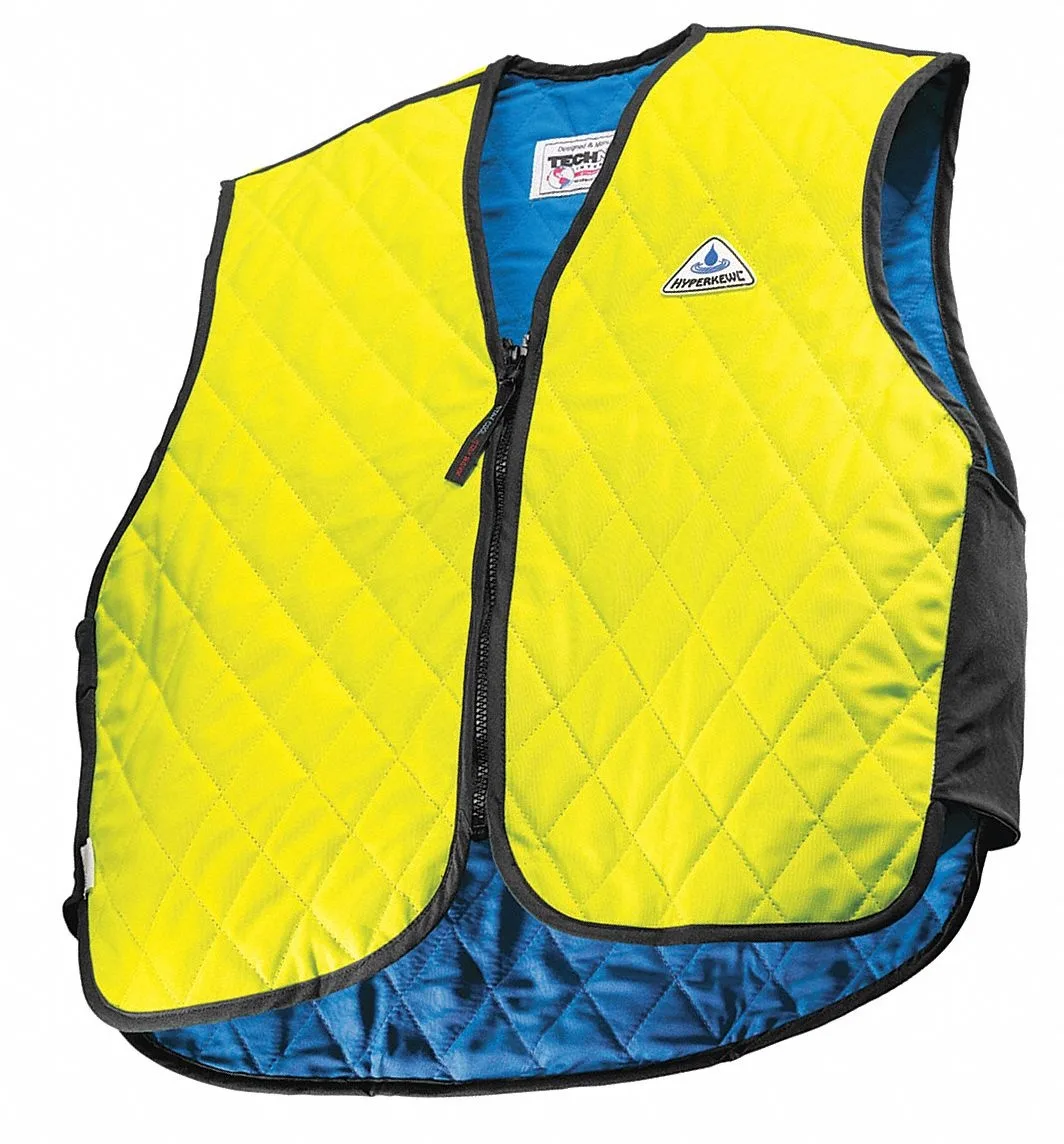 Techniche Techniche 6529-LIMHIVIZS Small Cooling Vest Hi-Vis Lime traffic safety equipment — product photo