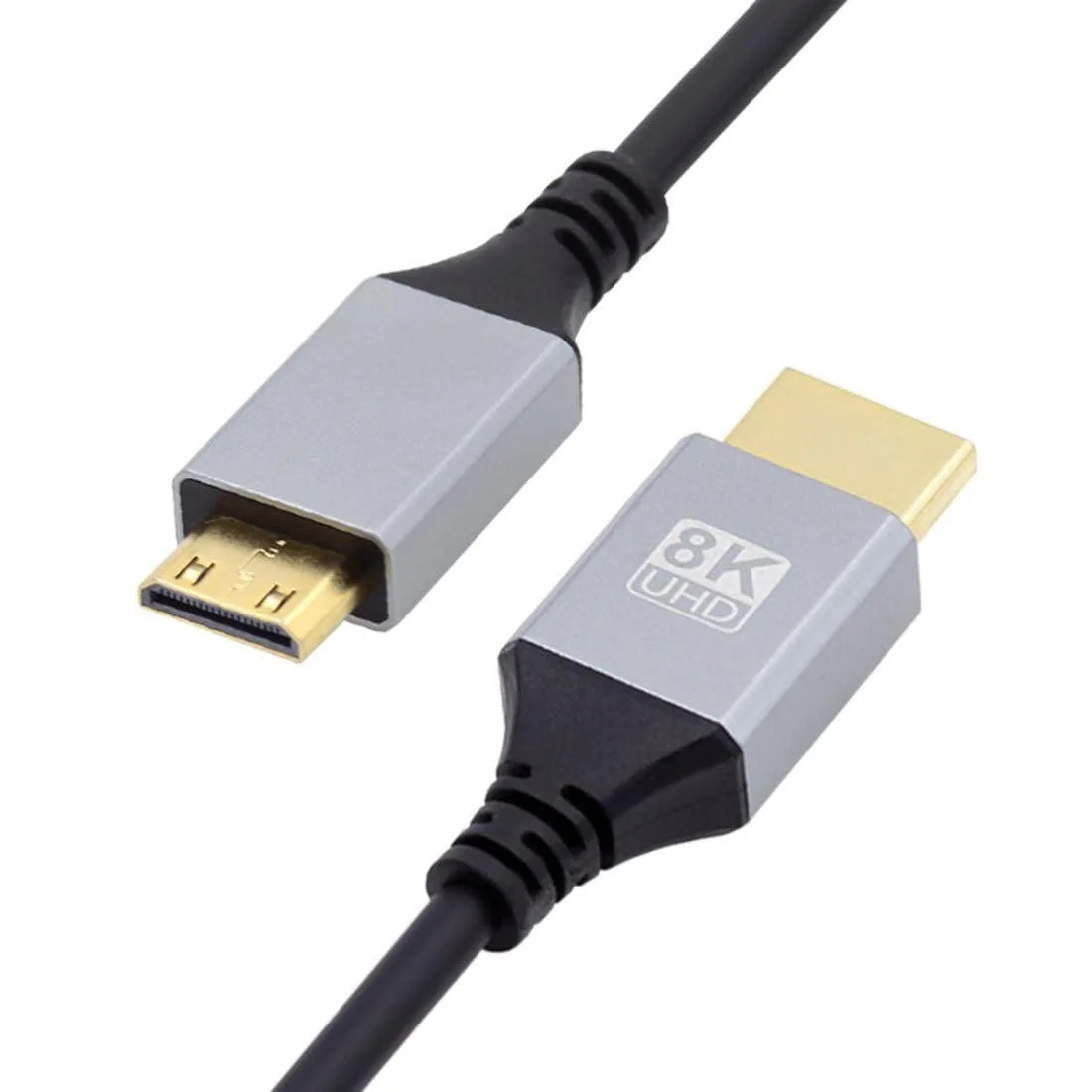 LORDWORLD LORDWORLD HDMI Male to Mini HDMI 8K 60Hz 4K 120Hz 48Gbps 0.5m — product photo