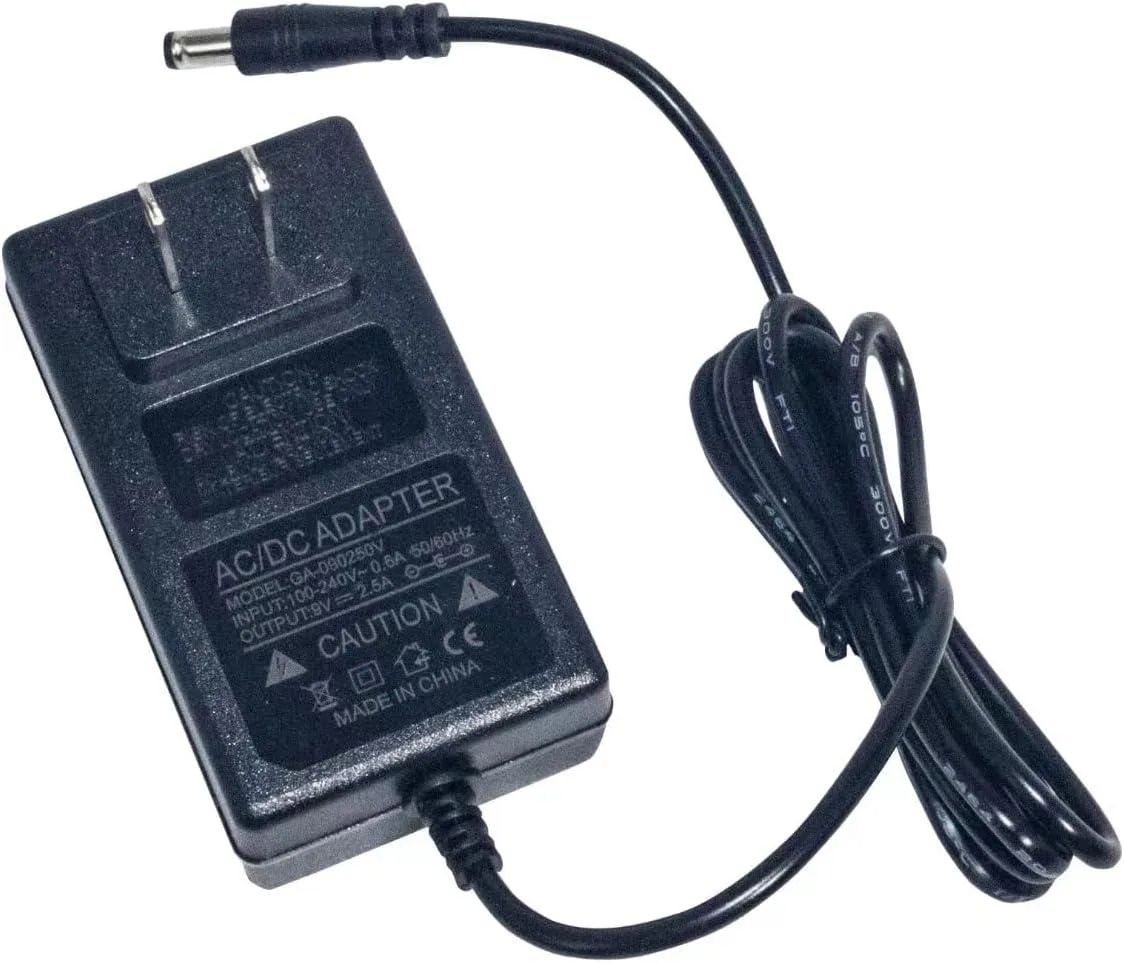 Cheezee Cheezee 9V 2.5A AC Adapter with 8 DC Tips — product photo