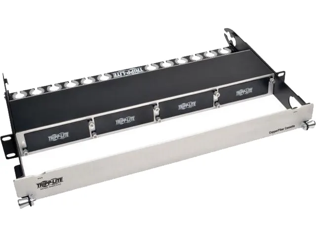 Tripp Lite Tripp Lite N484-01U 1U Server Rack Enclosure Panel 4 Cassettes — product photo
