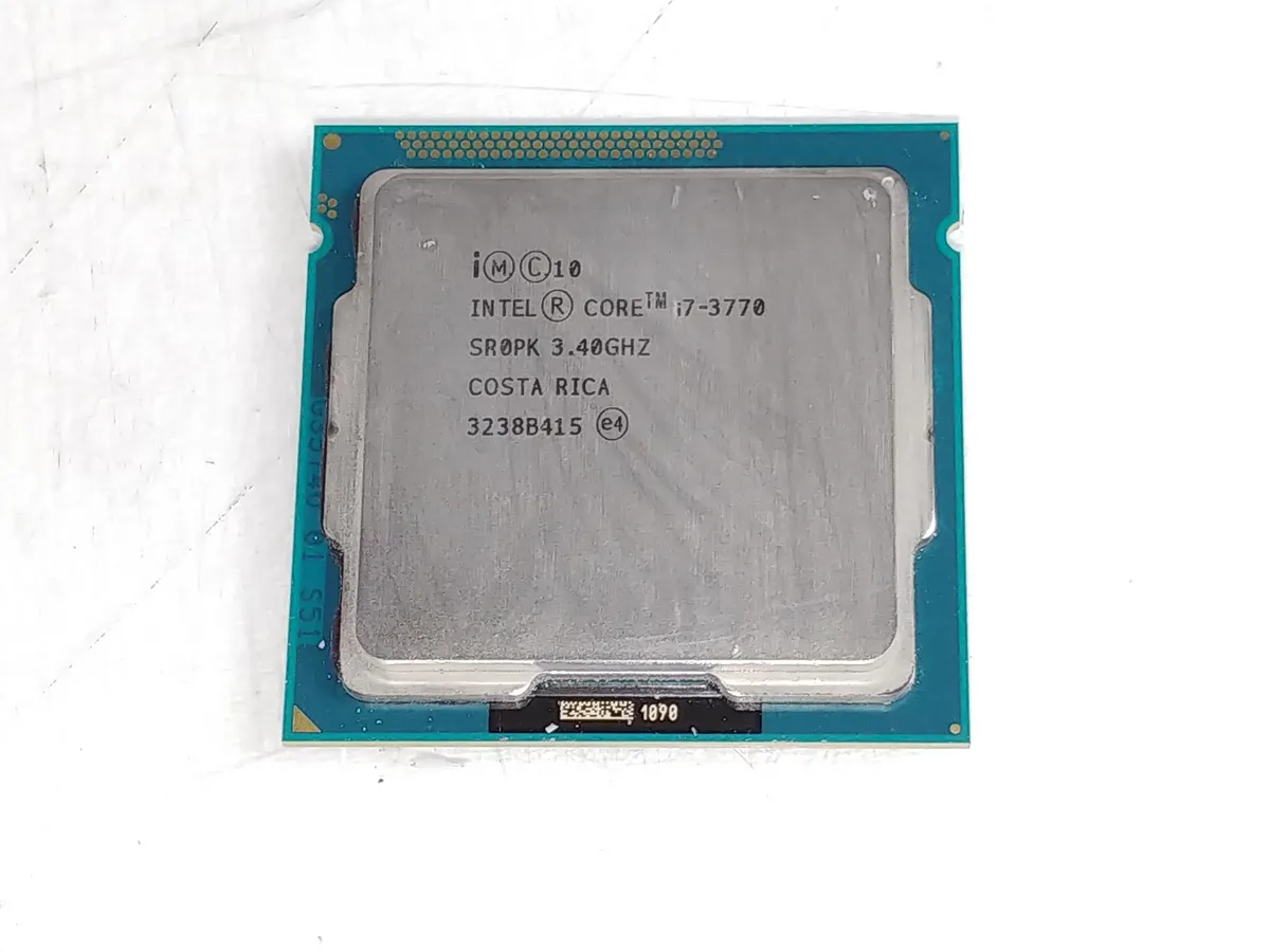 Intel Intel i7-3770Product 3.4 GHz desktop processor — product photo