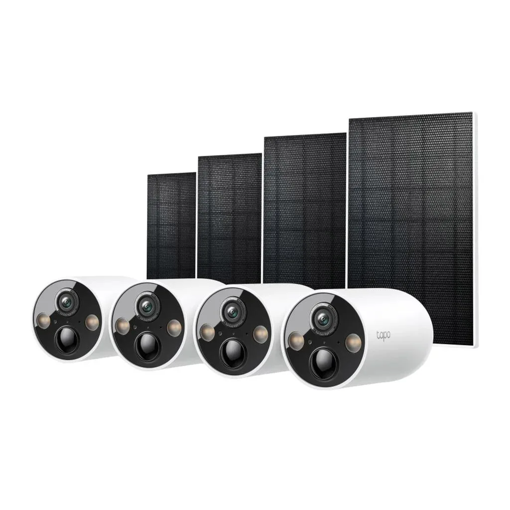 TP-Link TP-Link Tapo TC85 2K Wire-free Security Camera 4-pack with Solar Panels — product photo