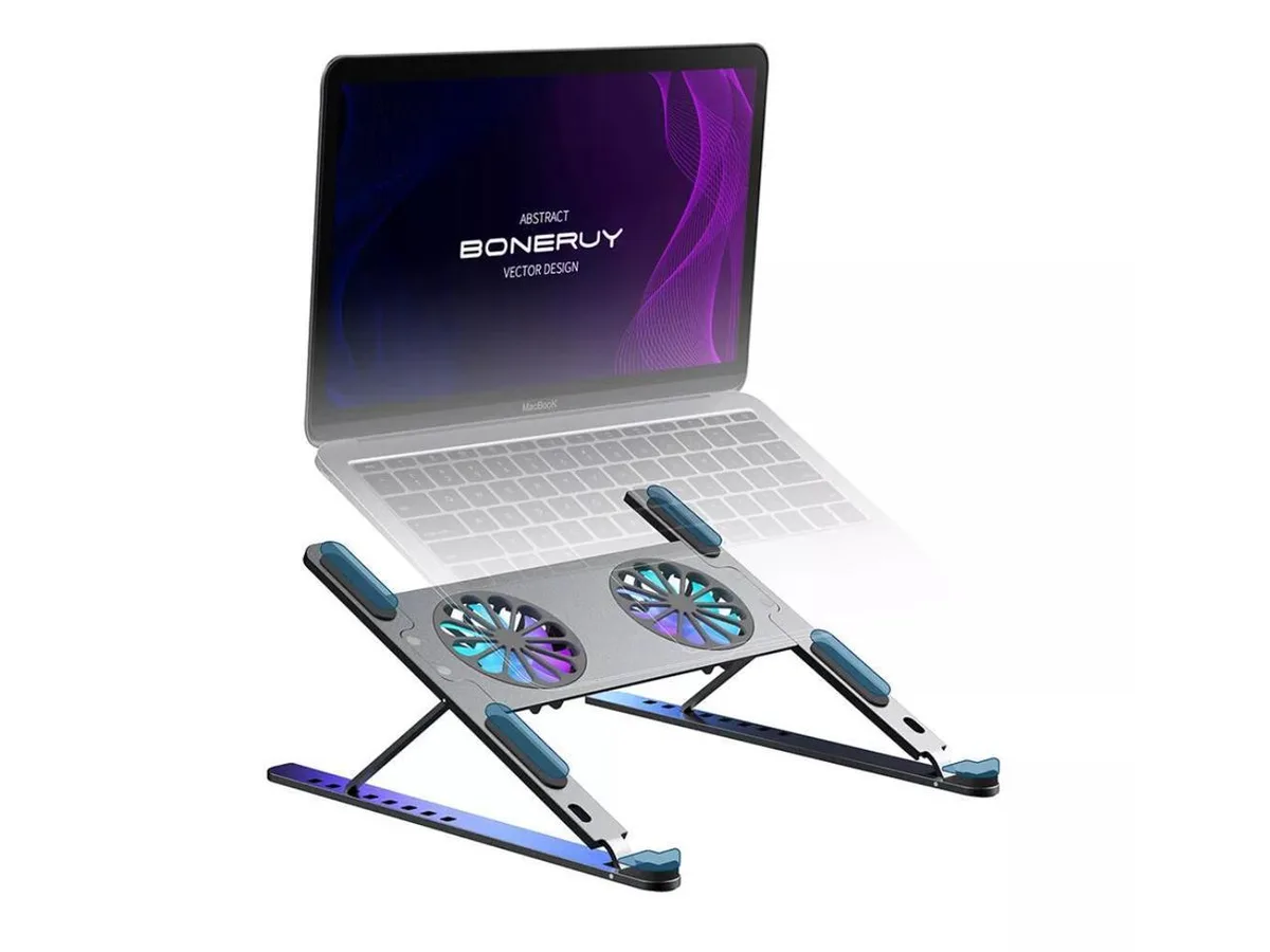 IXJYLCPC IXJYLCPC Laptop Cooling Pad Stand 11-17.3" Dual Fan Foldable 190mm 1.5W — product photo