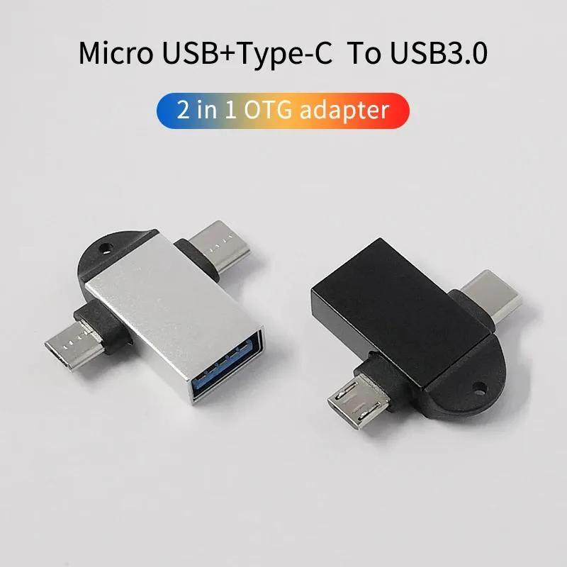 Hetai Tech Hetai Tech Micro USB to USB-C 2-in-1 Adapter Cable — product photo