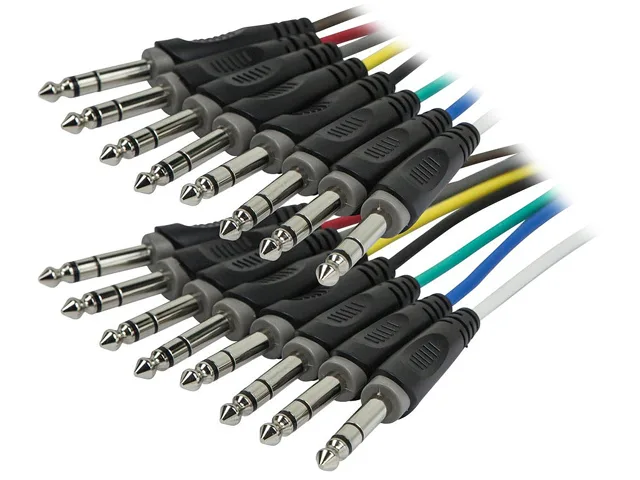 Monoprice Inc. Monoprice Inc. 601196 8-Channel 1/4" TRS Snake Cable 20ft 26AWG — product photo