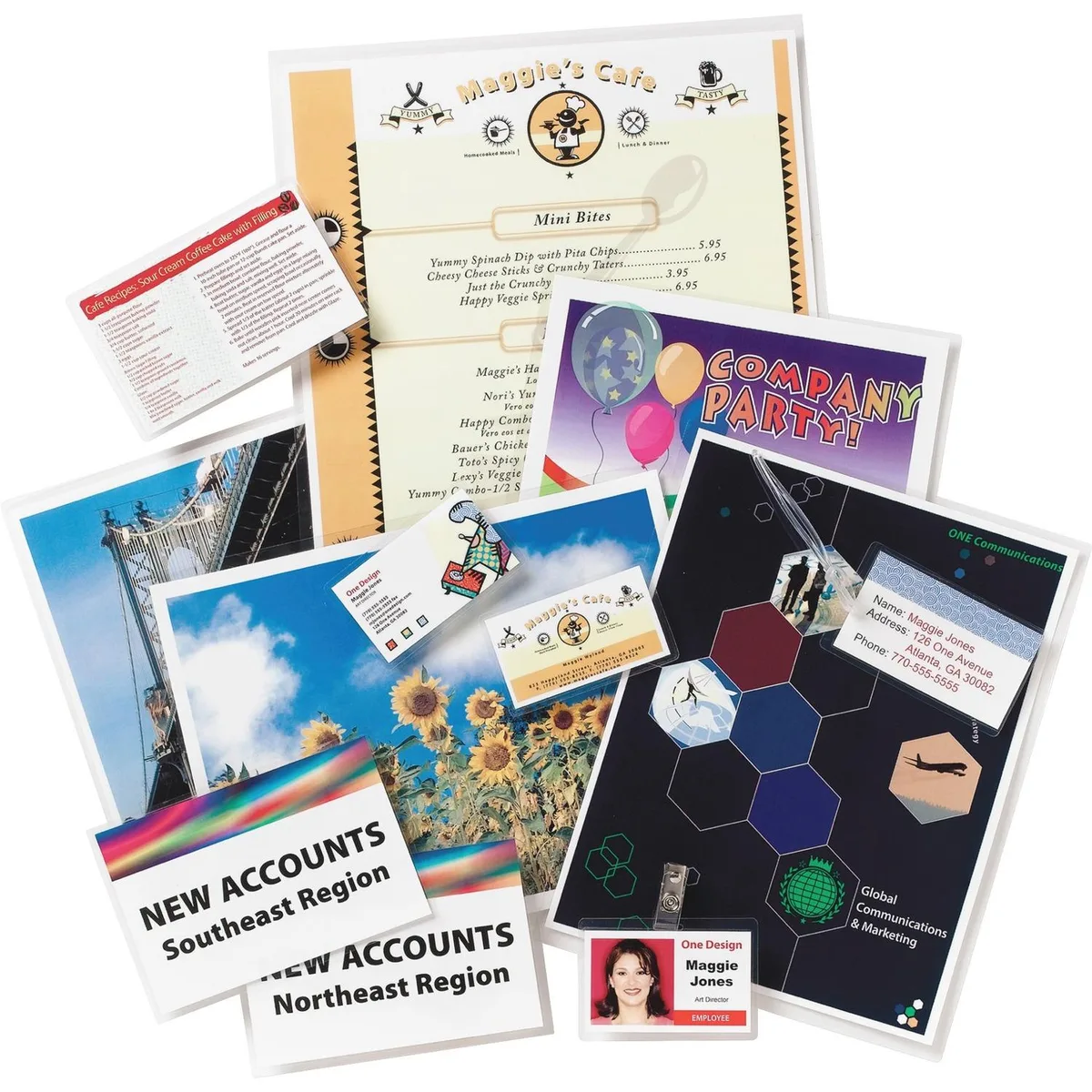 Business Source Business Source 20854 laminating pouches 9x11-1/2 3Mil 50/BX — product photo