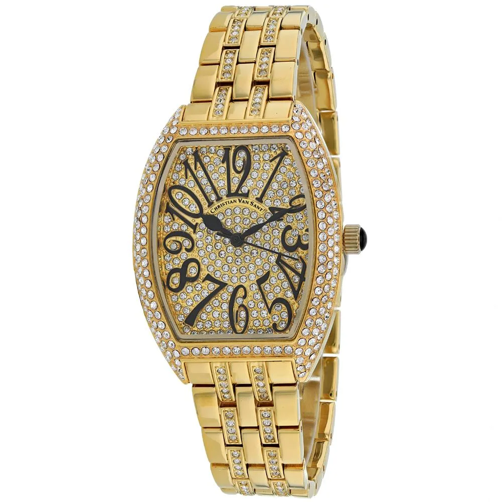 Christian Van Sant Christian Van Sant CV0261 Gold Tonneau 46mm Watch — product photo