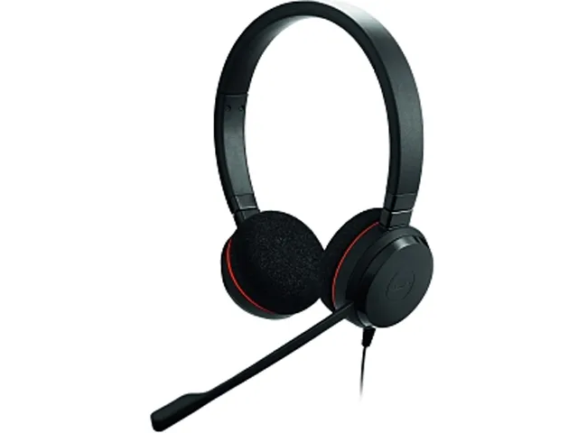 Jabra Enterprise Products Jabra Enterprise Products Evolve 20 MS Stereo Black USB wired headset 4999-823-109 — product photo