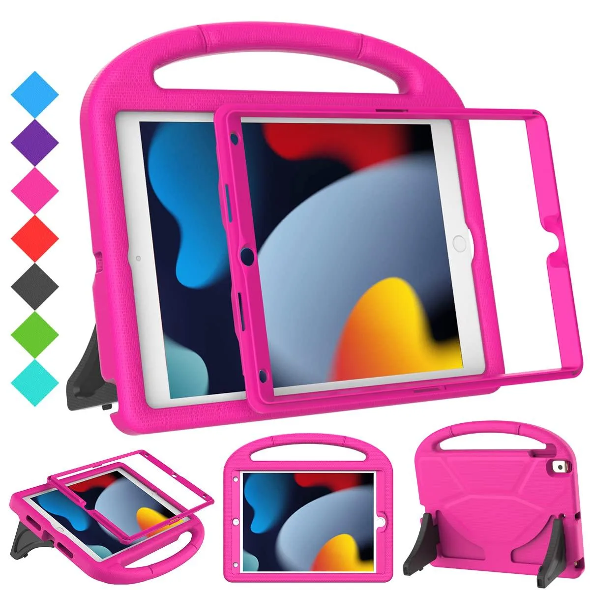 Suplik Kid-Proof Case iPad 10.2" 2019-2021 Pink — product photo