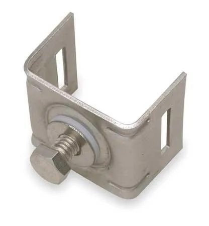Band-It GRD315 stainless steel flat banding brackets, pack of 25