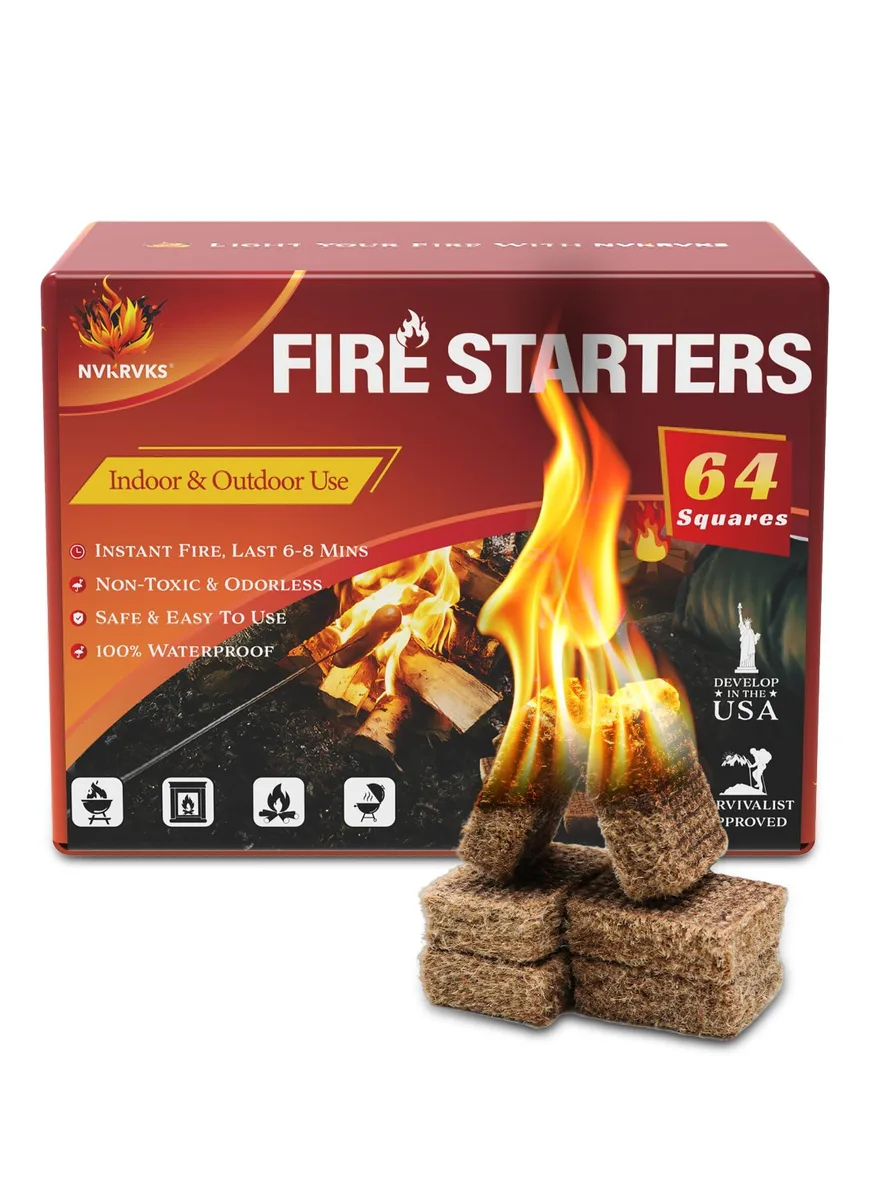  Napoleon Fire Starter Squares 64 Pack — product photo