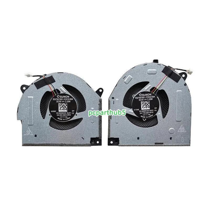 NShi NShi CPU GPU Cooling Fan for Lenovo Legion Y540-15IRH Y7000-2019 GTX1660Ti Laptop — product photo