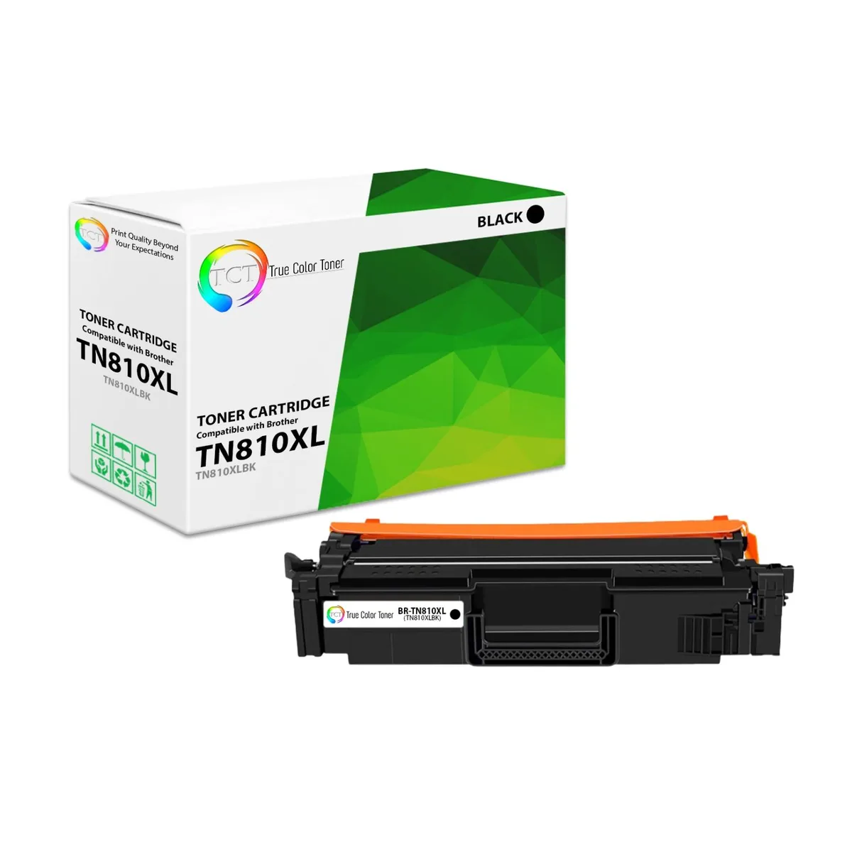 True Color Toner True Color Toner TN810XLBK Black High Yield Toner Cartridge 12000 Pages — product photo