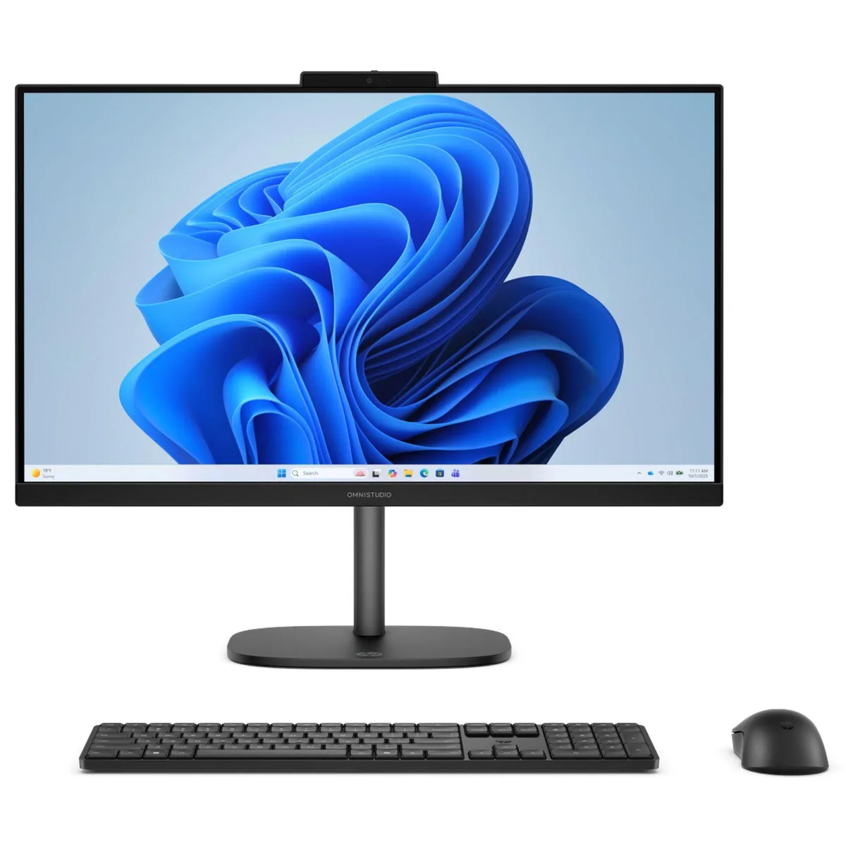HP HP OmniStudio 24-cv0000m all-in-one PC, 23.8" 100 Hz IPS, Ryzen 3 30, 8 GB LPDDR5X, 256 GB NVMe, Black — product photo
