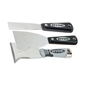 Hyde Tools Hyde Tools 48911 3-Piece Putty Knife Painters Tool Set — product photo