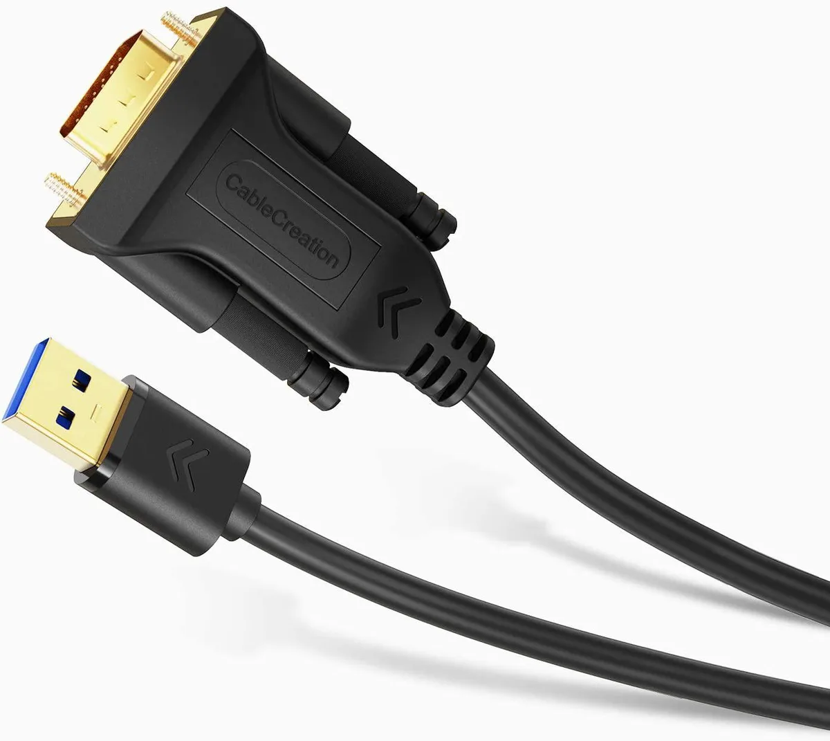 CableCreation CableCreation USB 3.0 to VGA Adapter 6 Feet Black — product photo