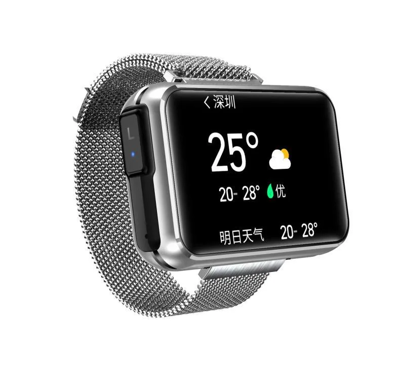 ZOSKVEE ZOSKVEE T91 wearable technology 1.4 colour screen silver steel — product photo