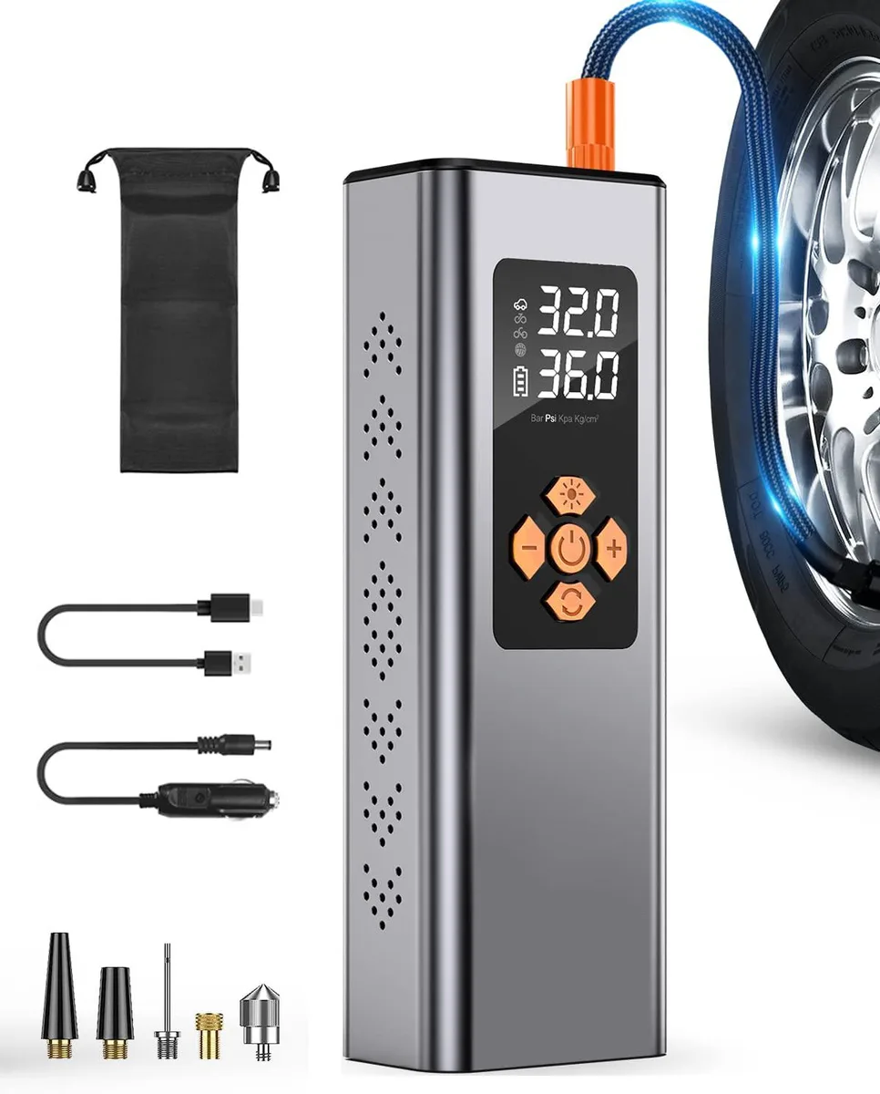 Corn Electronics Corn Electronics 150 PSI Cordless Tire Inflator 6000 mAh — product photo