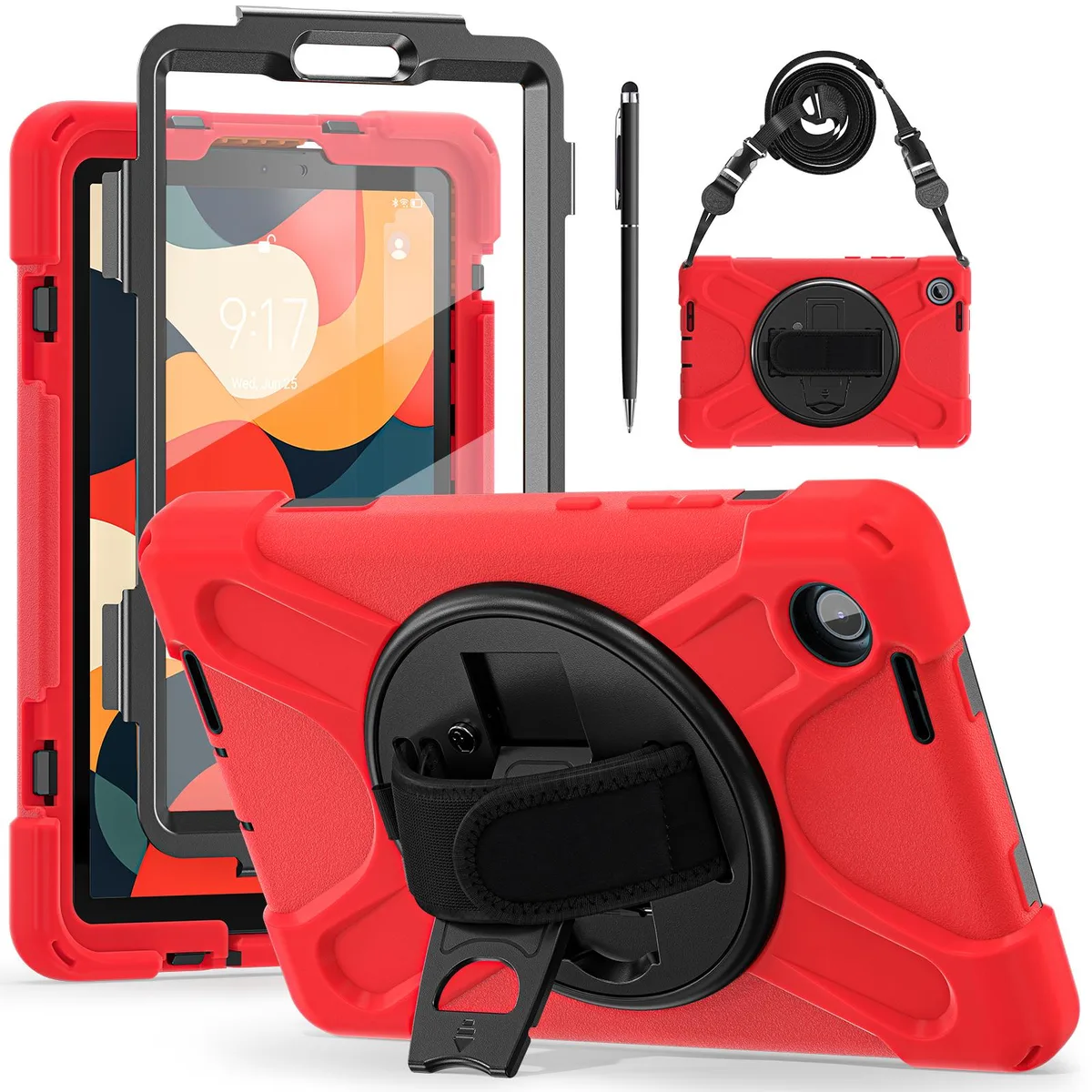 Werleo Werleo TB305XU/TB305FU laptop case for Lenovo Tab 8.7 2025 Red — product photo