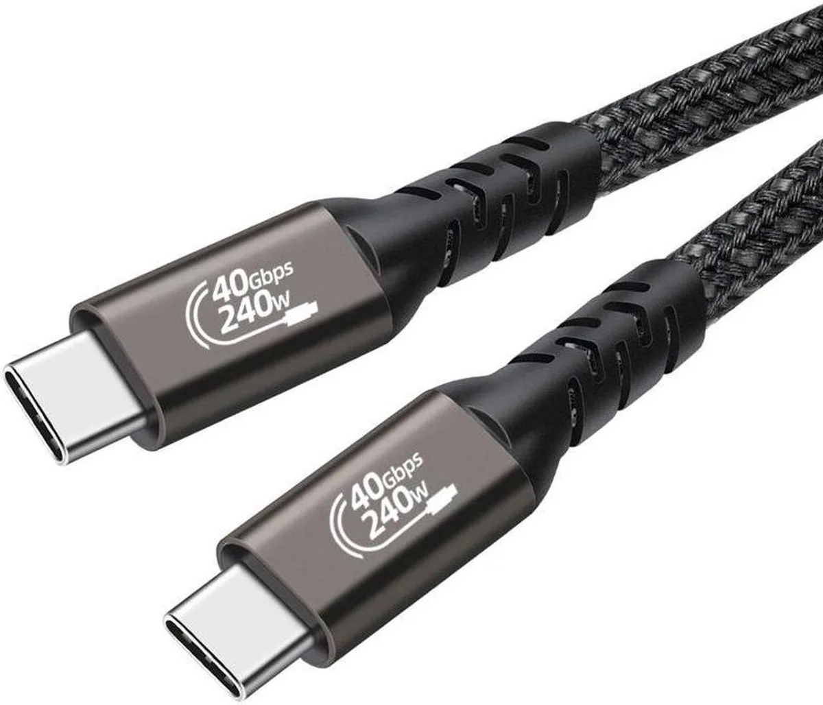 SMUGDESK SMUGDESK USB 4.0 Gen 3 Cable 40Gbps 240W 1.5ft — product photo
