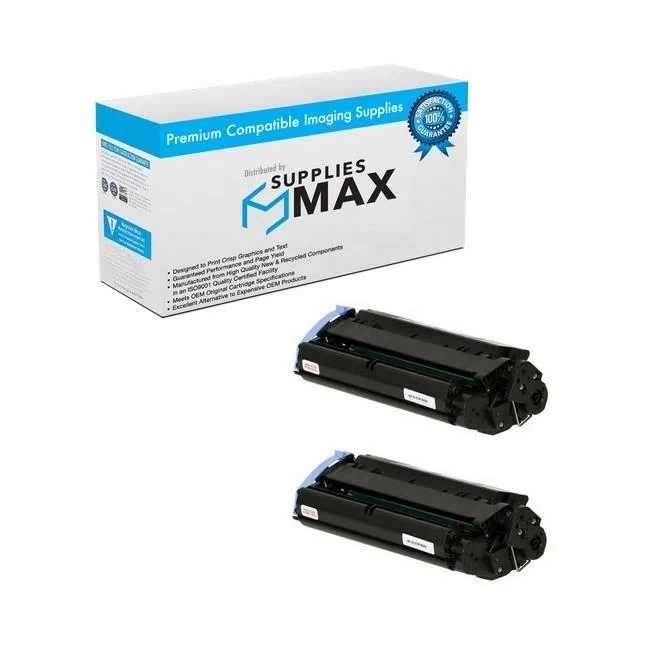 SuppliesMax SuppliesMax 0264B001AA_2PK Black Toner Cartridge 2-Pack 5000 Pages — product photo