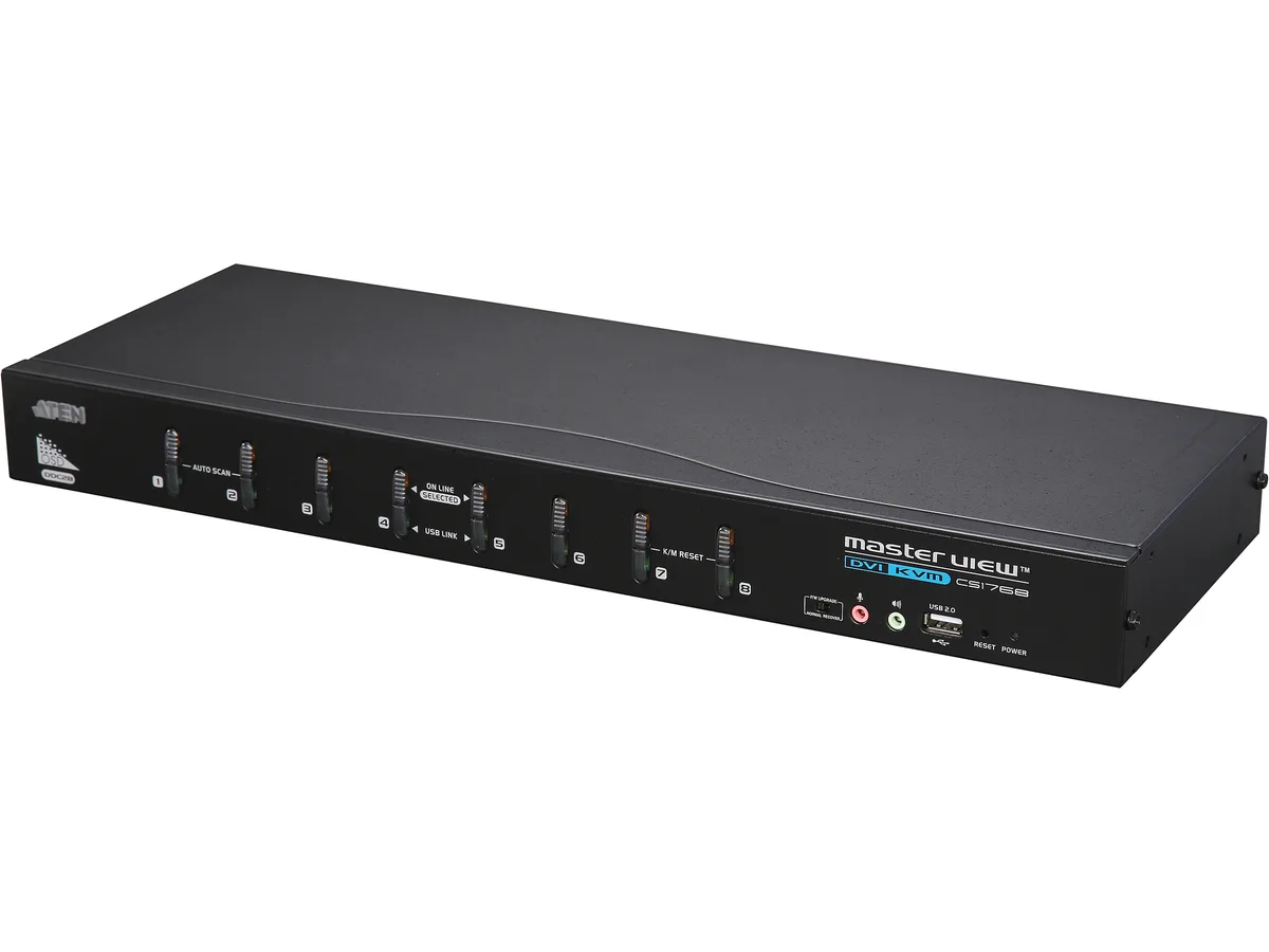 ATEN ATEN CS1768 8-port DVI KVM switch with audio — product photo