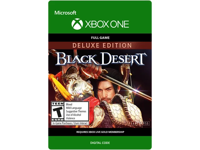 Microsoft Microsoft 6JN-00067 Black Desert Deluxe Edition downloadable game — product photo
