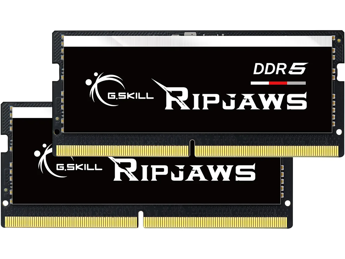 G.SKILL G.SKILL F5-5600S4645A64GX2-RS Ripjaws SO-DIMM 128GB (2 x 64GB) DDR5 5600 laptop RAM — product photo