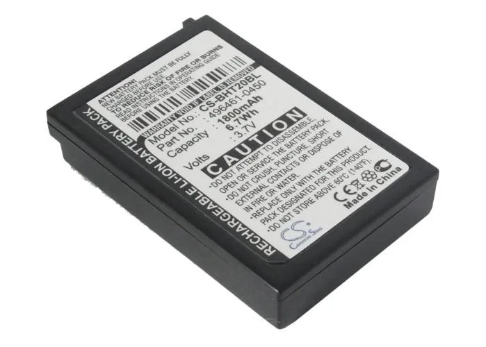 Centenex Electronics Centenex Electronics DS-CS-BHT20BL 1.8 Ah barcode scanner battery — product photo