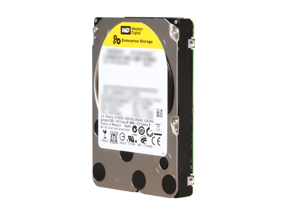 Western Digital Western Digital WD VelociRaptor WD6000BLHX 600GB 10000 RPM 32MB SATA 6.0Gb/s 2.5" laptop hard drive — product photo