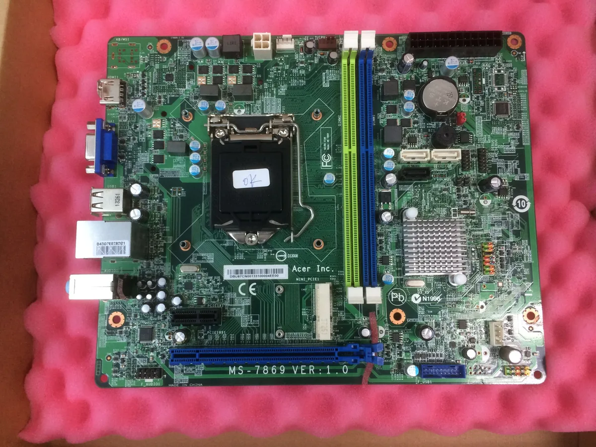 DoDo DIY DoDo DIY MS-7869 Ver 1.0 LGA1150 motherboard accessory — product photo